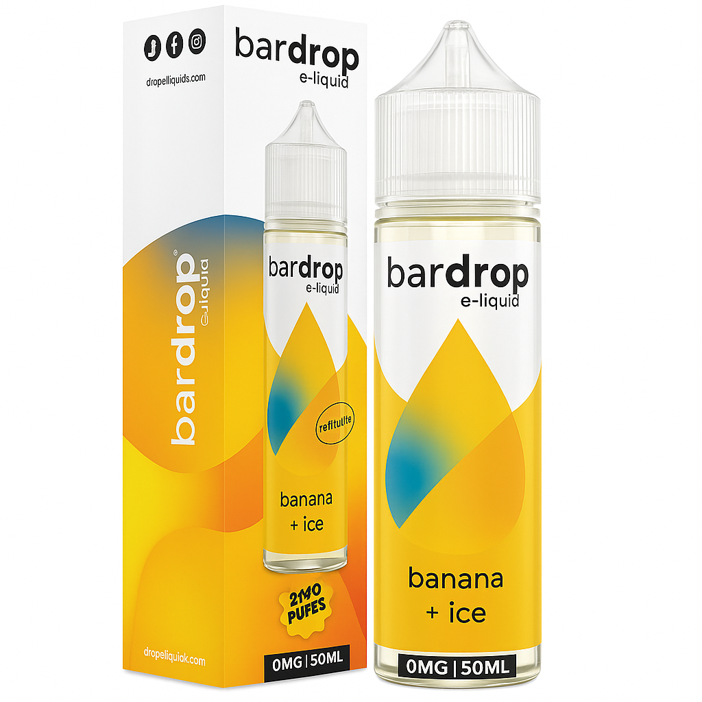 Bar Drop - Banana Ice 50ml Shortfill
